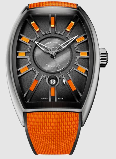 Franck Muller Curvex CX Flash Replica Watch CX 36 SC DT FLASH ACBR TTNRBR Orange
